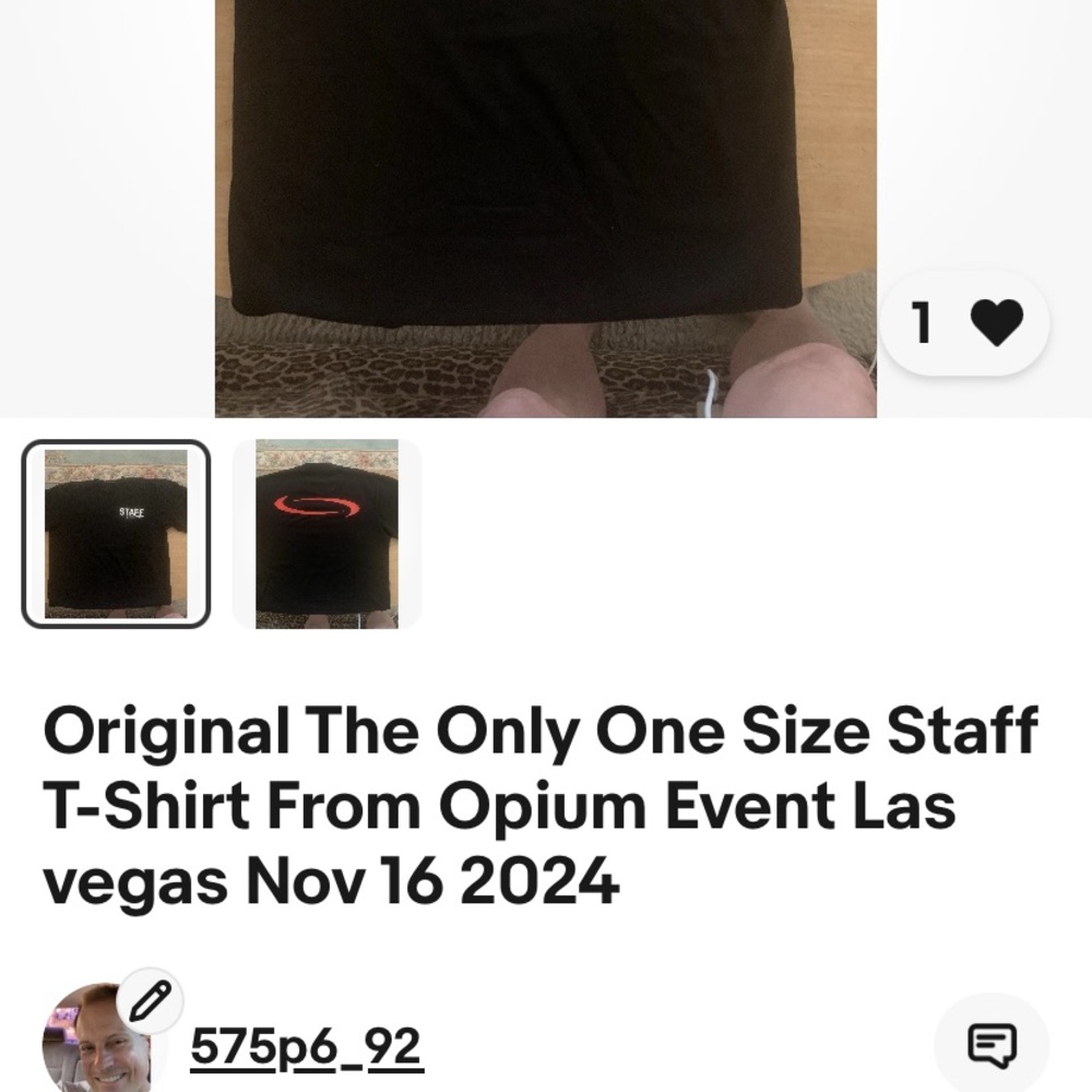 Black Knee-Length Casual Skirt